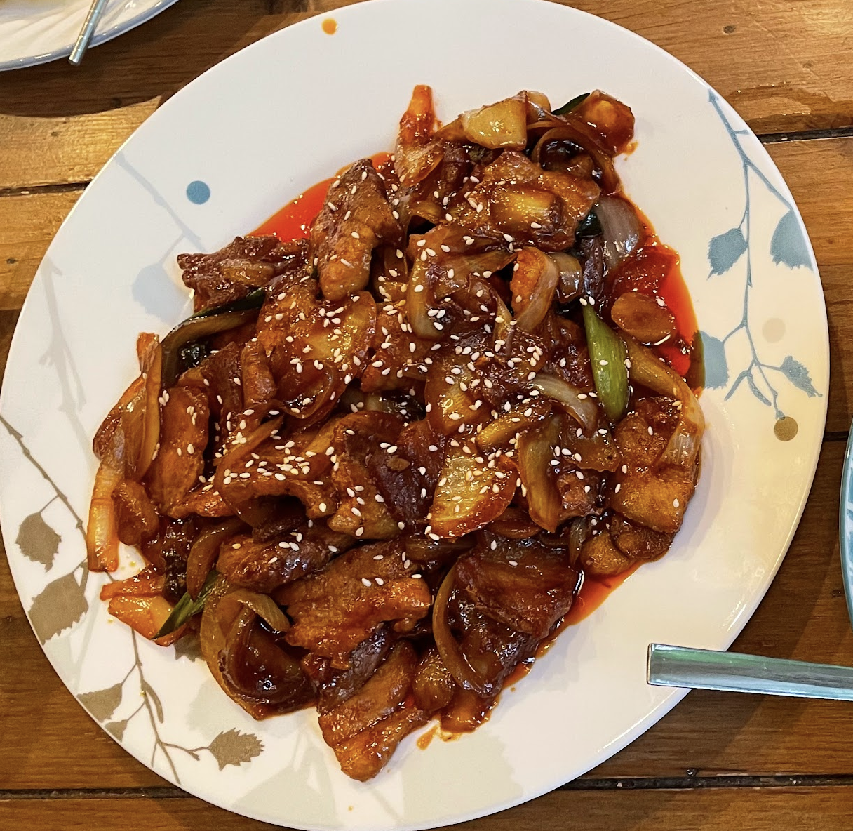 Spicy Sweet Stir Fried Pork